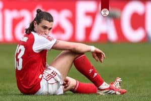 อาร์เซนอลอัปเดตทีมเจ็บล่าสุด ทรอสซาร์ด-คาลาฟิออรีต้องเช็กก่อนเลกสอง