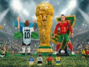 LEGO จับมือ 4 ซูเปอร์สตาร์ลูกหนัง! ทำเซ็ต เมสซี–โรนัลโด–เอ็มบัปเป้–วินิซิอุส ก่อนบอลโลก 2026
