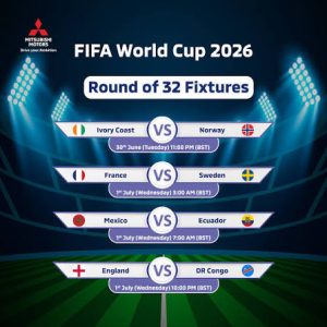ฟุตบอลโลก 2026 เข้าสู่รอบน็อกเอาต์ เกมเดือดต่อเนื่อง